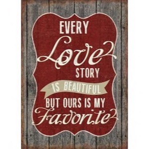 Magnet 5x7cm Every Love Story Is Beautiful